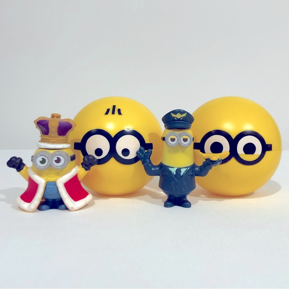 Minions McDonald’s The Rise of Gru Figures with Capsules Happy Meal Toys